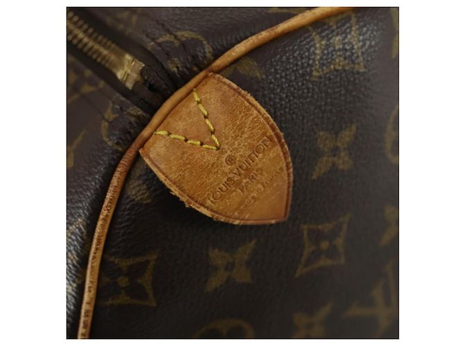 Louis Vuitton Keepall Monogram Canvas 55 Marrone - vista 7
