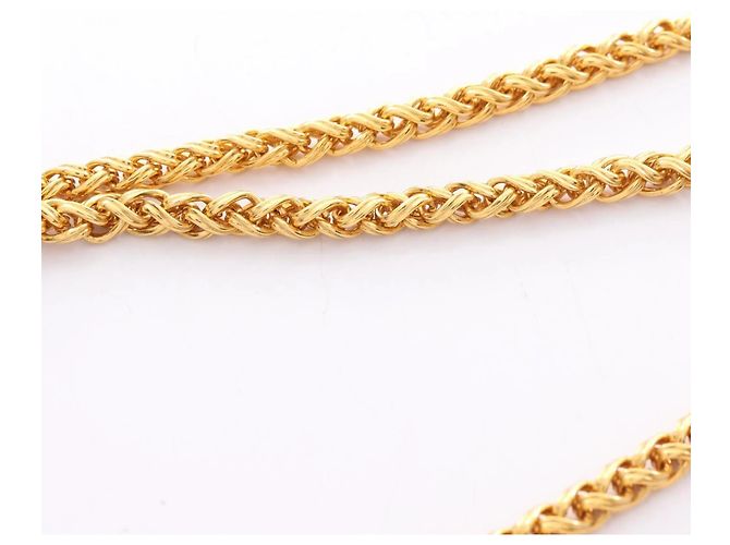 Timeless Collana Placcata Oro Chanel Coco Mark D'oro - vista 7
