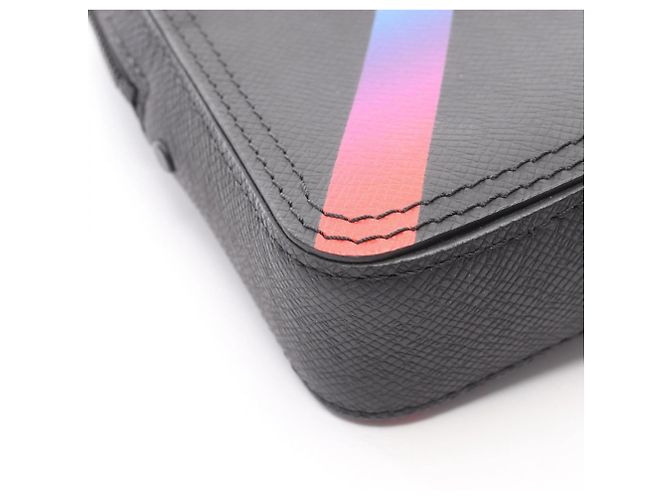 Borsa a Spalla Messenger Danube di Louis Vuitton Nero - vista 6