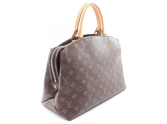 Borsa Louis Vuitton Grand Palais MM Marrone Monogramma - vista 2