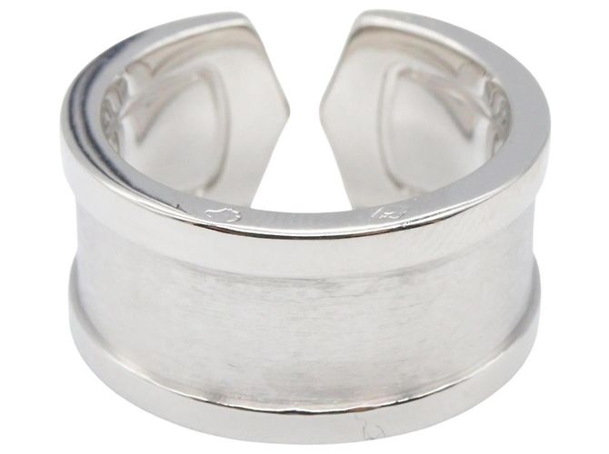 Anello Cartier C2 in oro bianco 18K Argento - vista 3