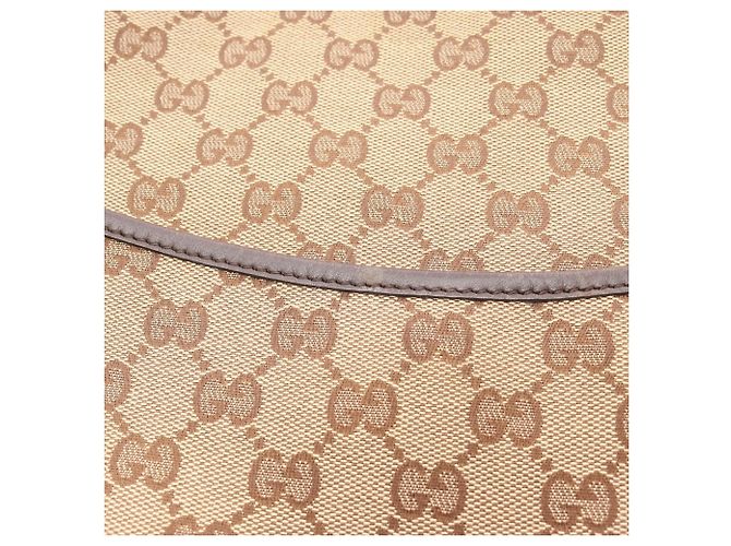Borsa a Spalla in Tela GG Gucci Marrone Beige - vista 11