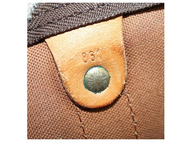 Louis Vuitton Keepall Monogram Canvas 50 Marrone - vista 6