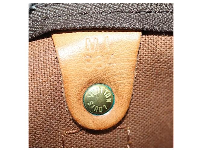 Louis Vuitton Keepall Monogram Canvas 55 Marrone - vista 3