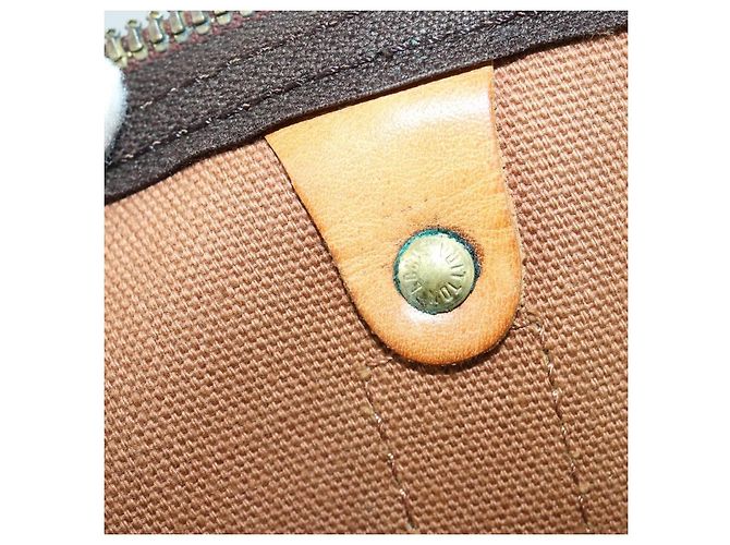 Louis Vuitton Keepall Monogram Canvas 50 Marrone - vista 7