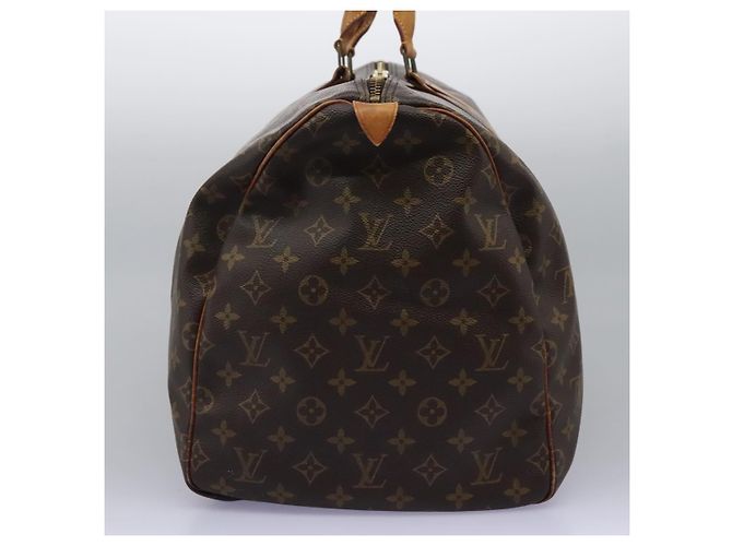 Louis Vuitton Keepall Monogram Canvas 55 Marrom - vista 3