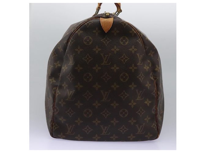 Louis Vuitton Keepall Monogram Canvas 55 Marrom - vista 4