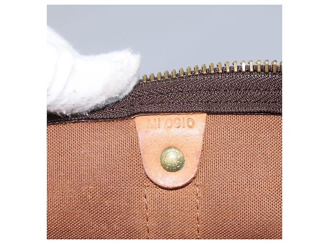 Louis Vuitton Keepall Monogram Canvas 55 Marrom - vista 7