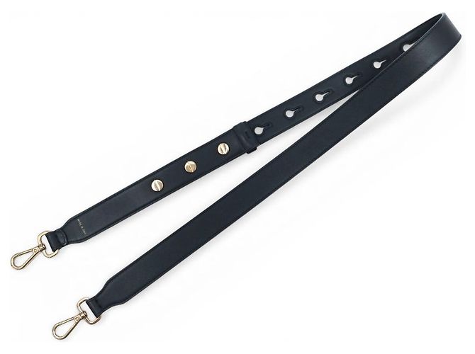 Fendi Black Leather Strap 112 cm for Bag - view 2
