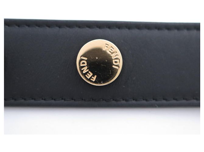 Fendi Black Leather Strap 112 cm for Bag - view 8