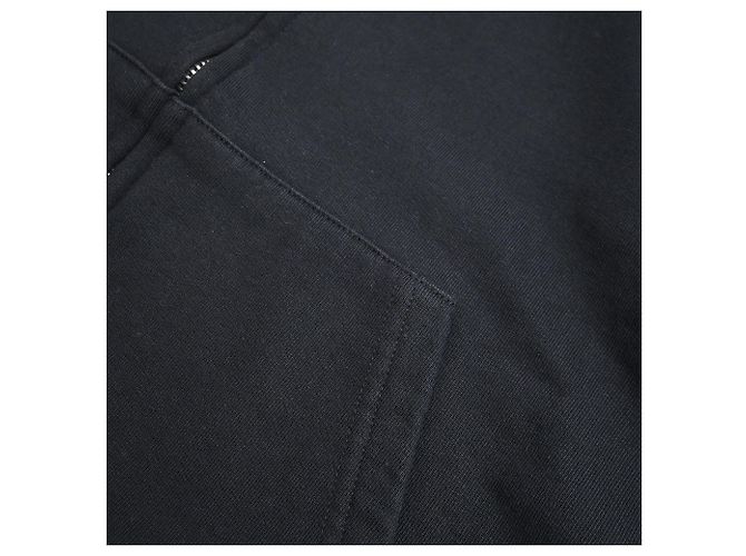 Everyday Felpa con zip Balenciaga in cotone nero - vista 9