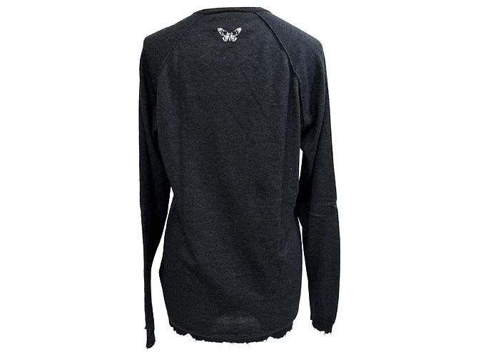 Happy Pullover von Zadig & Voltaire aus grauem Kaschmir - Ansicht 3