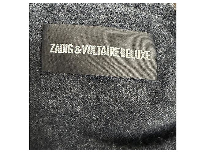 Happy Pullover von Zadig & Voltaire aus grauem Kaschmir - Ansicht 4