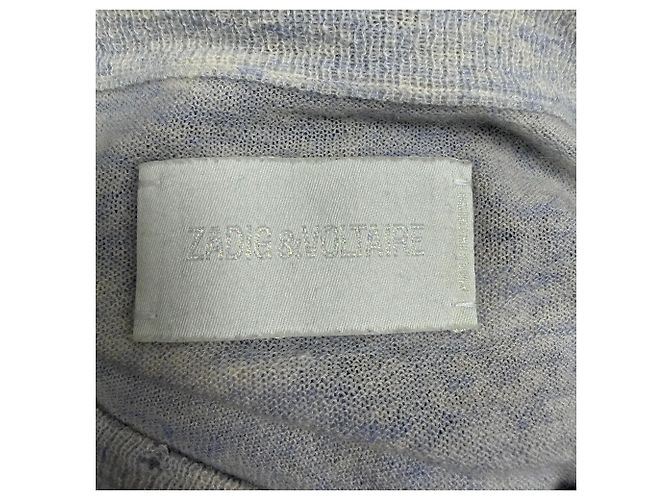 Gestreifter Pullover von Zadig & Voltaire aus mehrfarbigem Kaschmir Mehrfarben - Ansicht 4