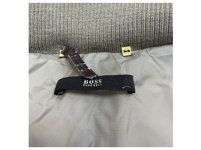 Abrigo de plumas Boss Hugo Boss en gris Beige - vista 5