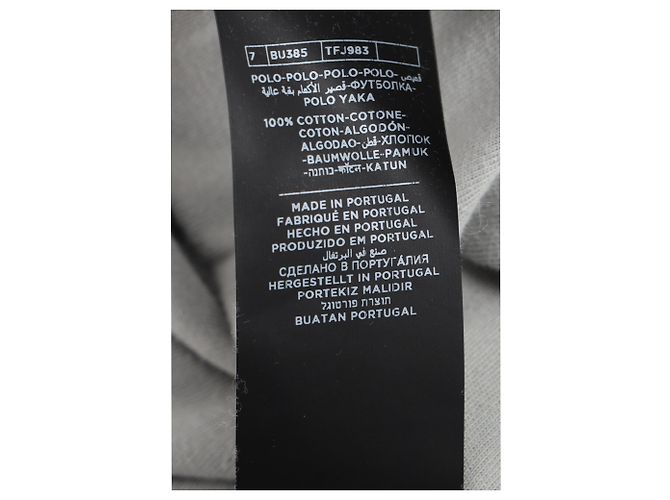 Polo Tom Ford in cotone grigio - vista 5