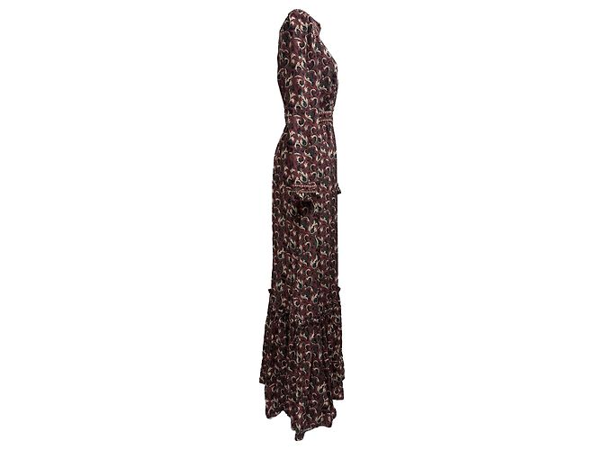 Vilshenko Maxikleid aus mehrfarbigem Polyester Mehrfarben - Ansicht 2