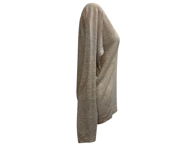 Beige Cashmere V-Ausschnitt Pullover von Zadig & Voltaire - Ansicht 2