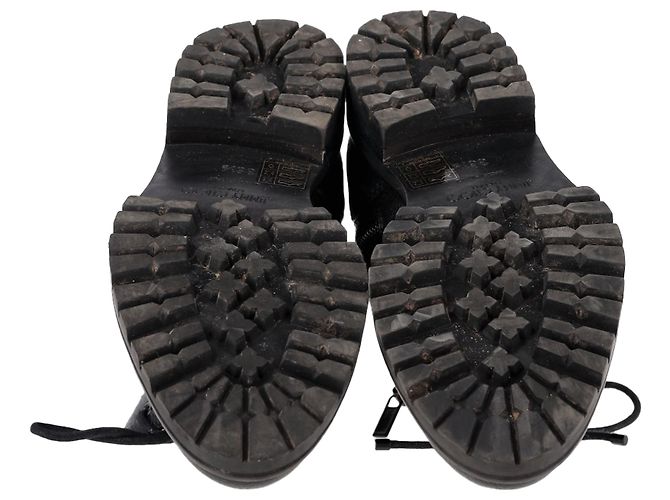 Stivaletti con lacci Cruz in pelle nera di Jimmy Choo Nero - vista 6