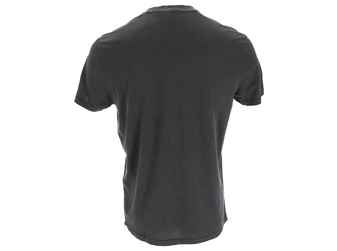 Tom Ford Rundhals-T-Shirt aus grauem Lyocell - Ansicht 3