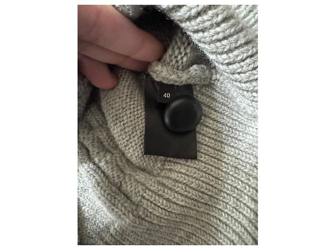 Suéter de lana Isabel Marant Gris - vista 3