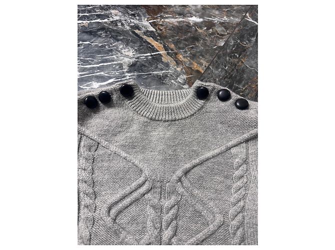 Suéter de lana Isabel Marant Gris - vista 4