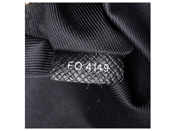 Bumbag Borsa a tracolla Louis Vuitton Monogram Eclipse Taigarama per esterni Nero - vista 7
