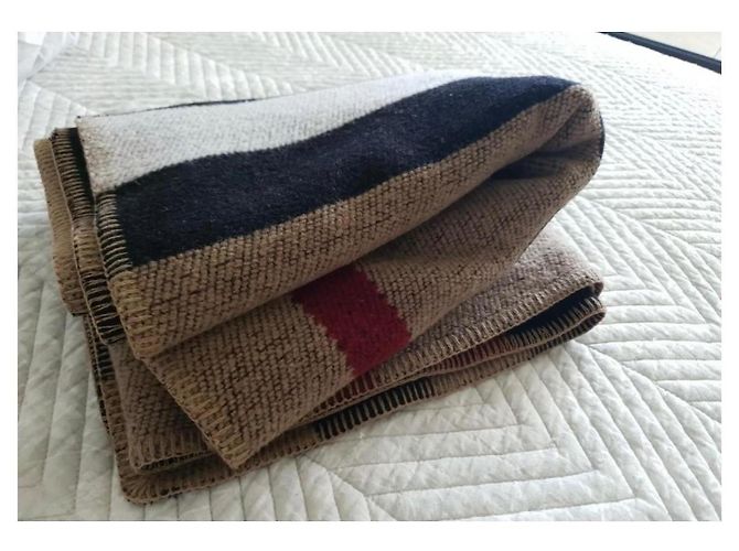 Burberry Poncho-Cape aus Wolle und Kaschmir mit Karomuster Kamel - Ansicht 7