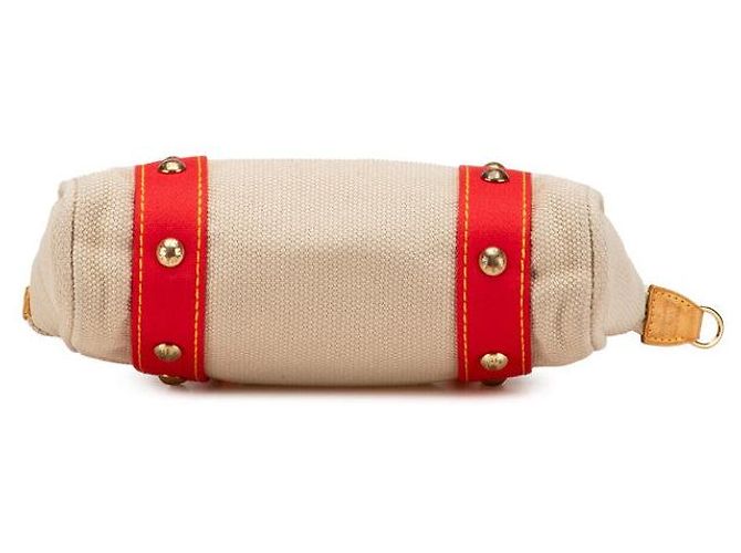 Louis Vuitton Antigua Canvas Handtasche Beige - Ansicht 3