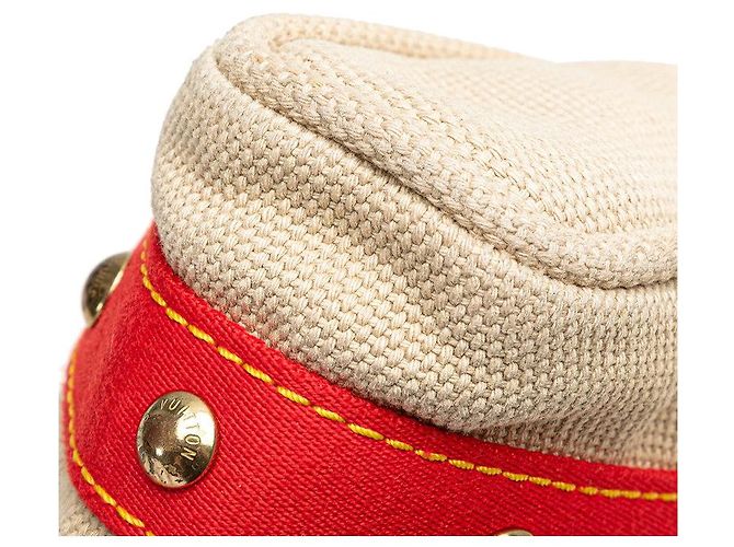 Louis Vuitton Antigua Canvas Handtasche Beige - Ansicht 4