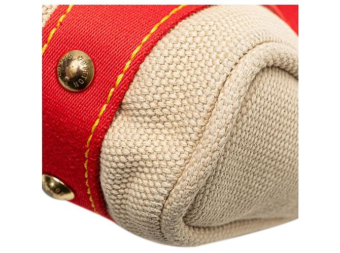 Louis Vuitton Antigua Canvas Handtasche Beige - Ansicht 5