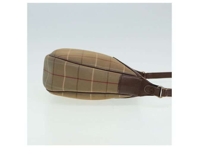 Burberry Nova check Canvas and Leather Beige - vista 3