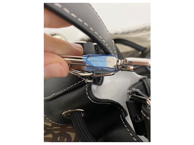 Borsa a secchiello Burberry TB CHESTERTON nuova con etichette Marrone - vista 2