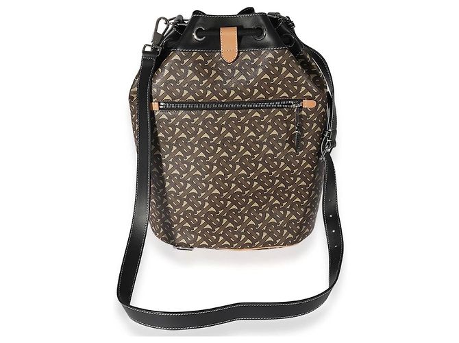 Borsa a secchiello Burberry TB CHESTERTON nuova con etichette Marrone - vista 5