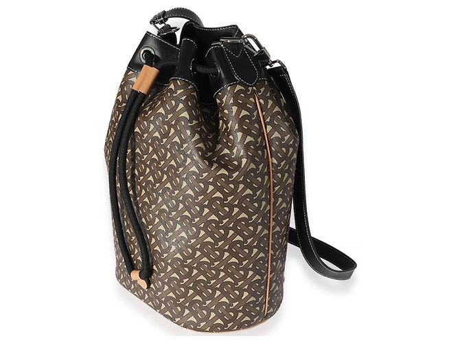Borsa a secchiello Burberry TB CHESTERTON nuova con etichette Marrone - vista 6