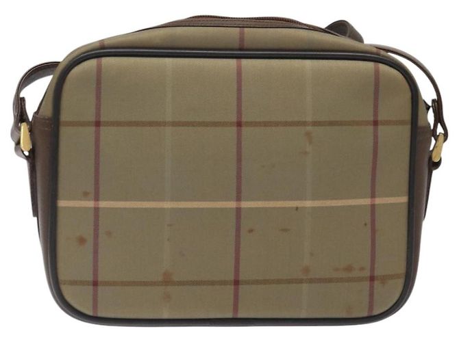 Burberry Nova check Canvas and Leather Beige - vista 2
