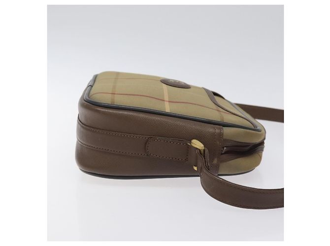 Burberry Nova check Canvas and Leather Beige - vista 3