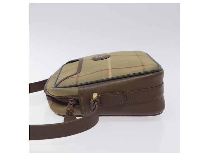 Burberry Nova check Canvas and Leather Beige - vista 4