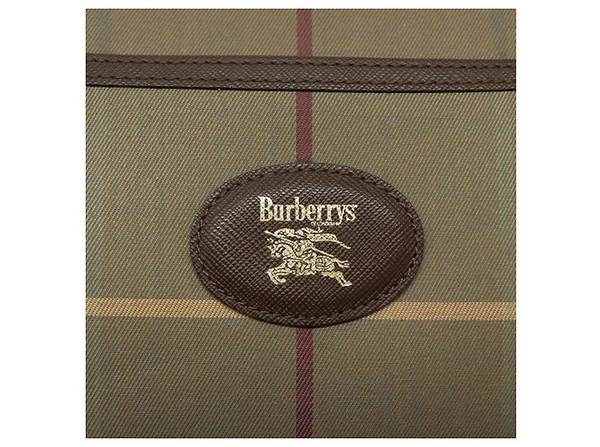 Burberry Nova check Canvas and Leather Beige - vista 6