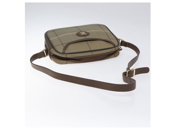 Burberry Nova check Canvas and Leather Beige - vista 7