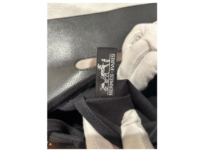 Valparaiso Borsa Hermès Val Paradiso Nera in Tela Nero - vista 10