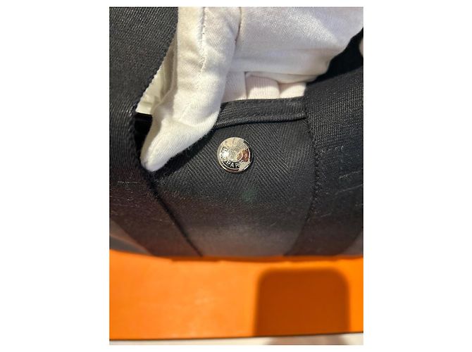 Valparaiso Borsa Hermès Val Paradiso Nera in Tela Nero - vista 5