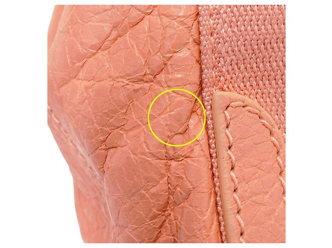 Borsa in pelle rosa salmone Balenciaga - vista 10