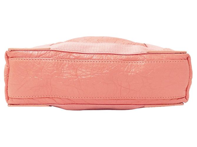 Borsa in pelle rosa salmone Balenciaga - vista 3