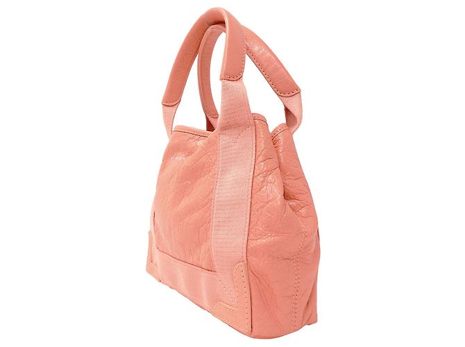 Borsa in pelle rosa salmone Balenciaga - vista 4