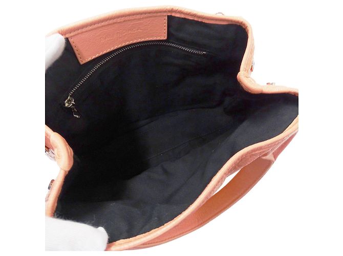 Borsa in pelle rosa salmone Balenciaga - vista 7