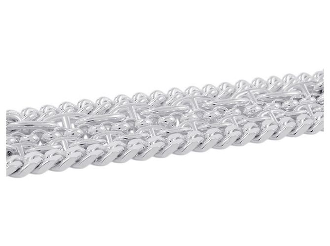 Bracciale Multi-Catenina Chaine d'Ancre Hermès Argento - vista 2