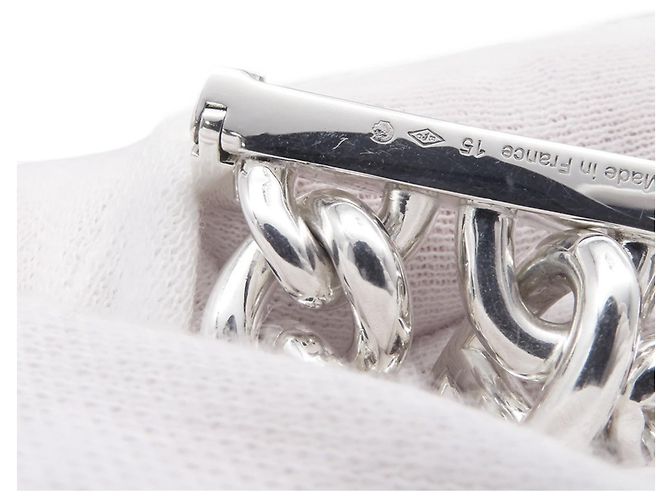 Bracciale Multi-Catenina Chaine d'Ancre Hermès Argento - vista 6