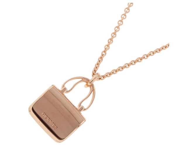 Collar Péndulo Amulette Constance de Hermès Dorado - vista 3