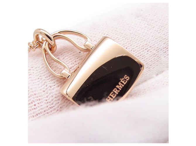 Collar Péndulo Amulette Constance de Hermès Dorado - vista 6